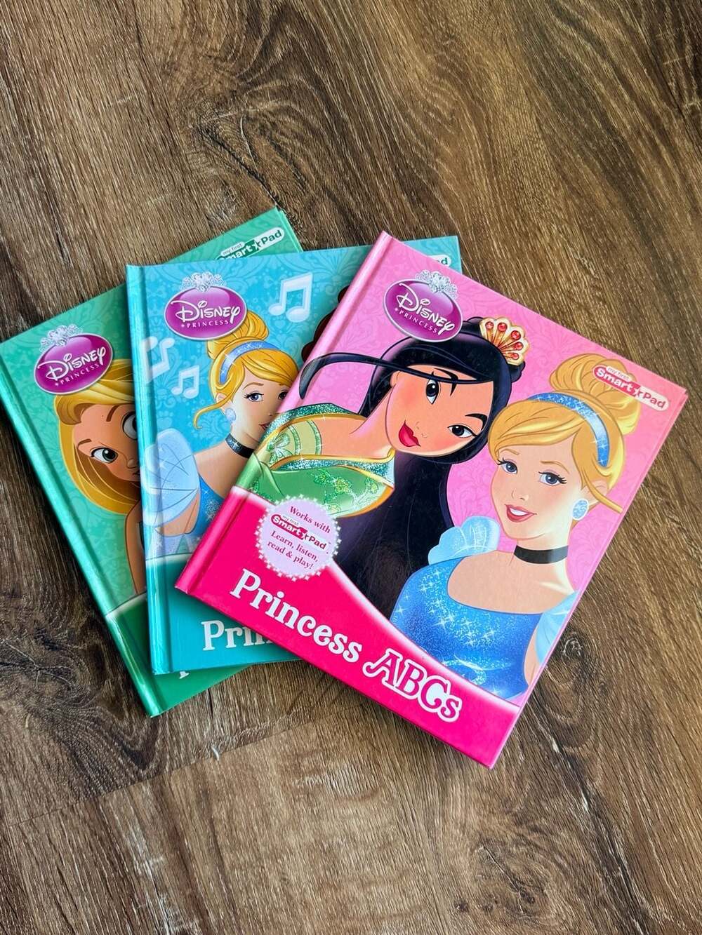Disney Princess My First Smart Pad Library Books Set of 3